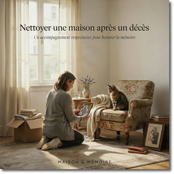 débarras nettoyage maison après décès Périgny